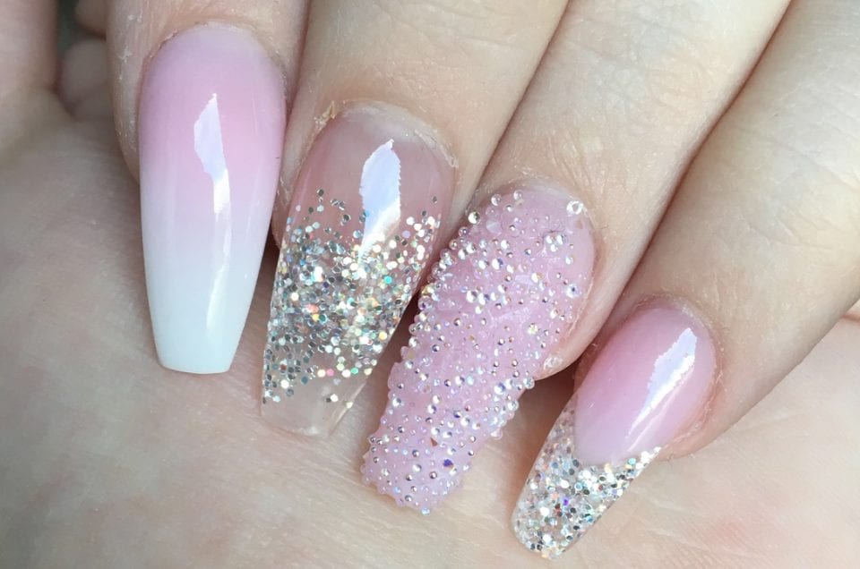 She indulges in acrylic or gel treatments?